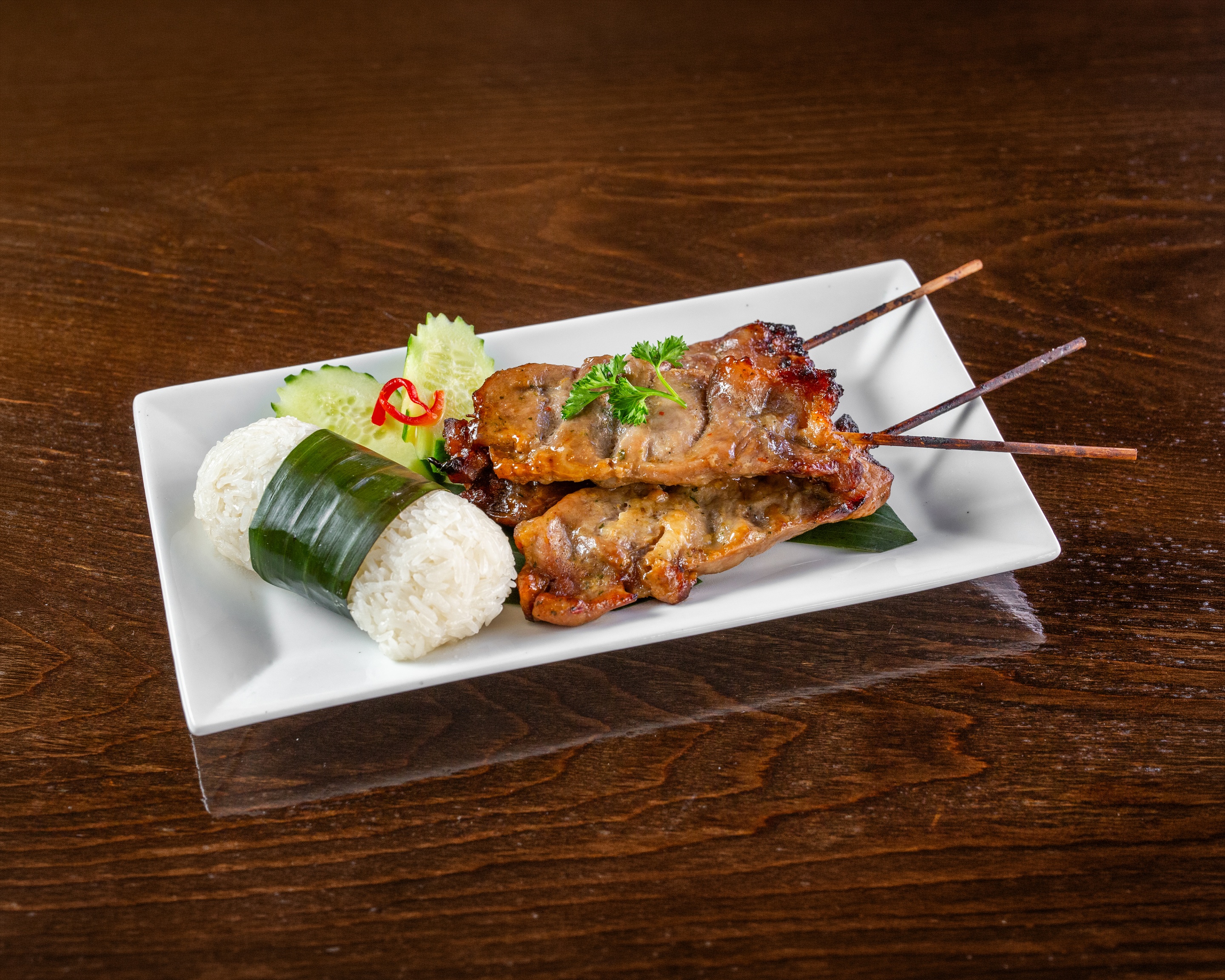 Moo Yang with Sticky Rice